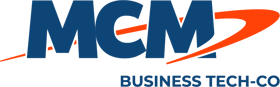 Logo MCM Azul Naranja